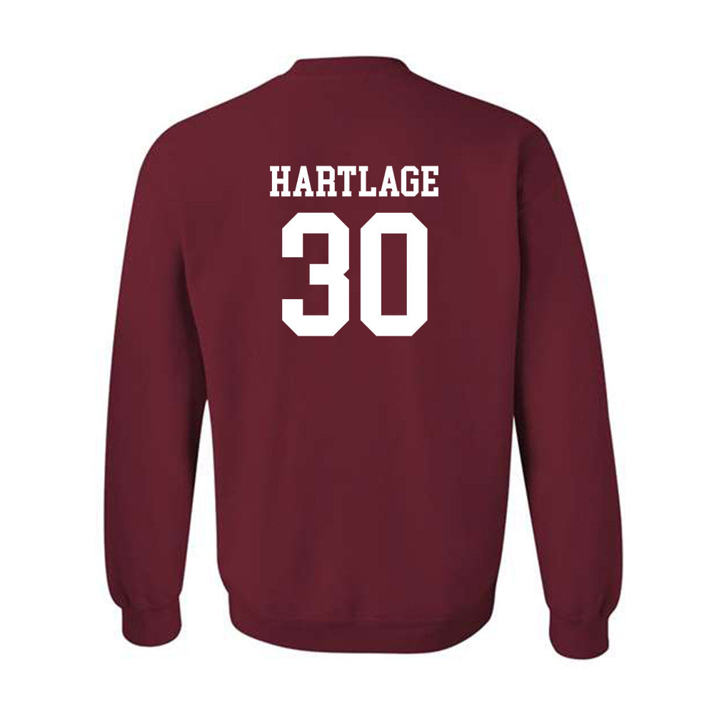 UMass - NCAA Men's Soccer : Crew Hartlage - Classic Shersey Crewneck Sweatshirt-1