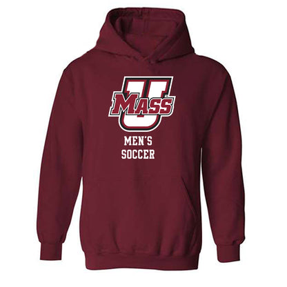 UMass - NCAA Men's Soccer : Jordan Blunschi - Classic Shersey Hooded Sweatshirt-0