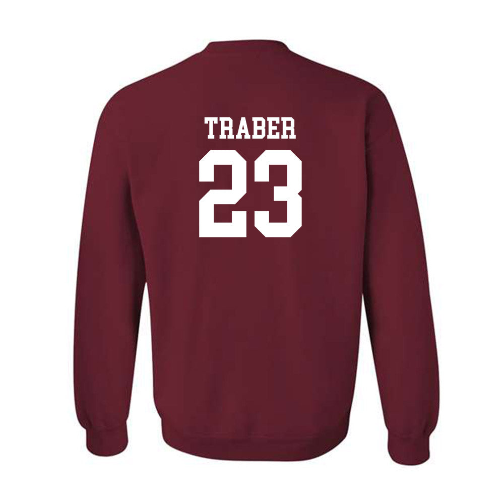 UMass - NCAA Women's Soccer : Aline Traber - Classic Shersey Crewneck Sweatshirt-1