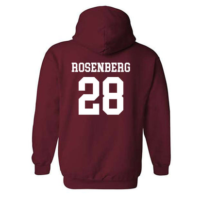 UMass - NCAA Women's Soccer : Julia Rosenberg - Classic Shersey Hooded Sweatshirt-1
