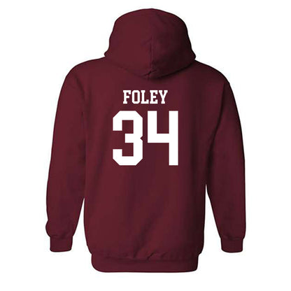 UMass - NCAA Women's Soccer : Maelyn Foley - Classic Shersey Hooded Sweatshirt-1