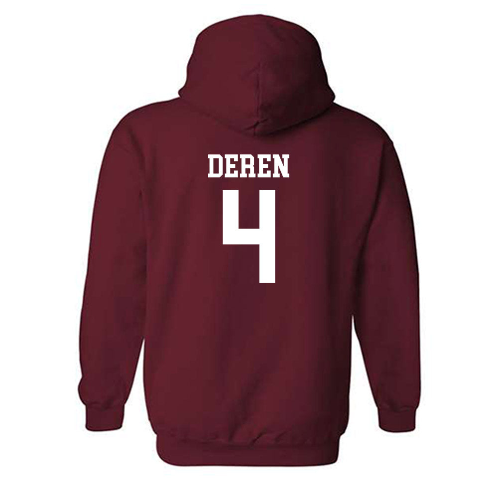 UMass - NCAA Women's Soccer : Amelia Deren - Classic Shersey Hooded Sweatshirt-1