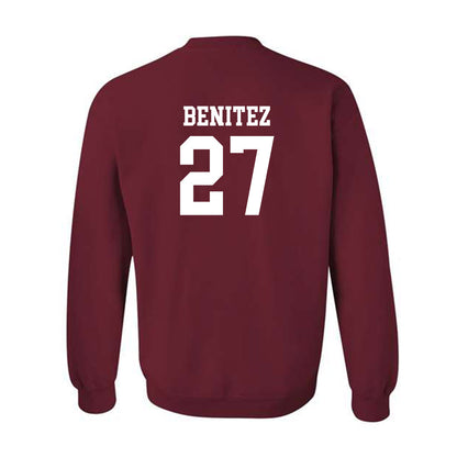 UMass - NCAA Women's Soccer : Carolina Benitez - Classic Shersey Crewneck Sweatshirt-1
