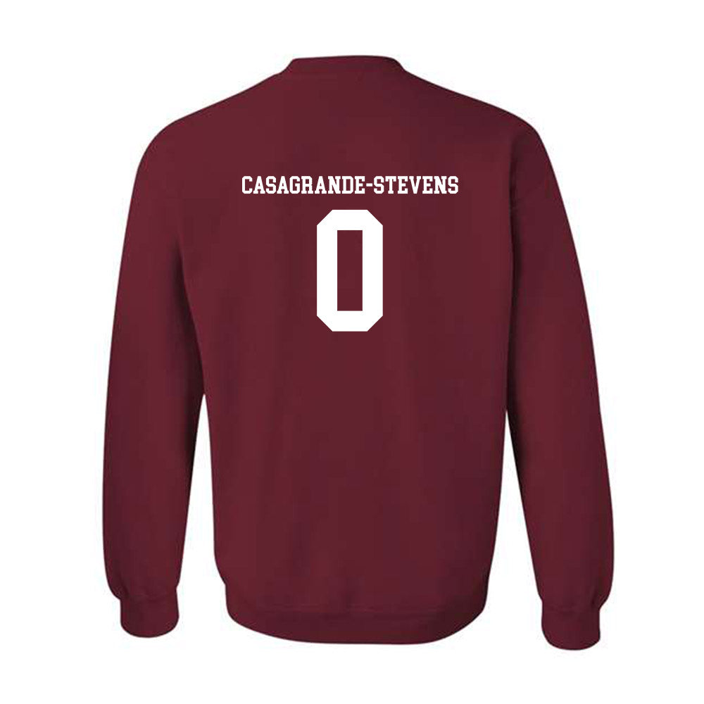 UMass - NCAA Women's Soccer : Ella Casagrande-Stevens - Classic Shersey Crewneck Sweatshirt-1