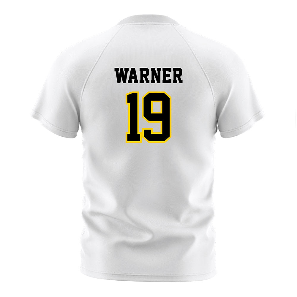 Centre College - NCAA Women's Soccer : Ashtyn Warner - White Soccer Jersey-1