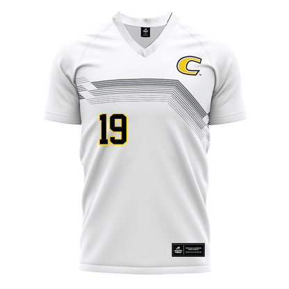 Centre College - NCAA Women's Soccer : Ashtyn Warner - White Soccer Jersey-0