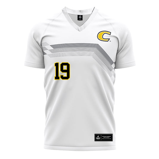 Centre College - NCAA Women's Soccer : Ashtyn Warner - White Soccer Jersey-0
