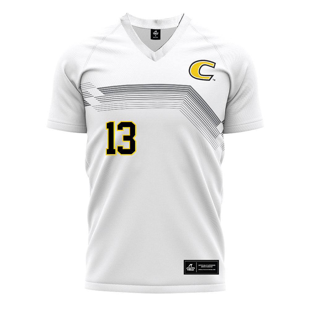 Centre College - NCAA Women's Soccer : Brooke Beasley - White Soccer Jersey-0