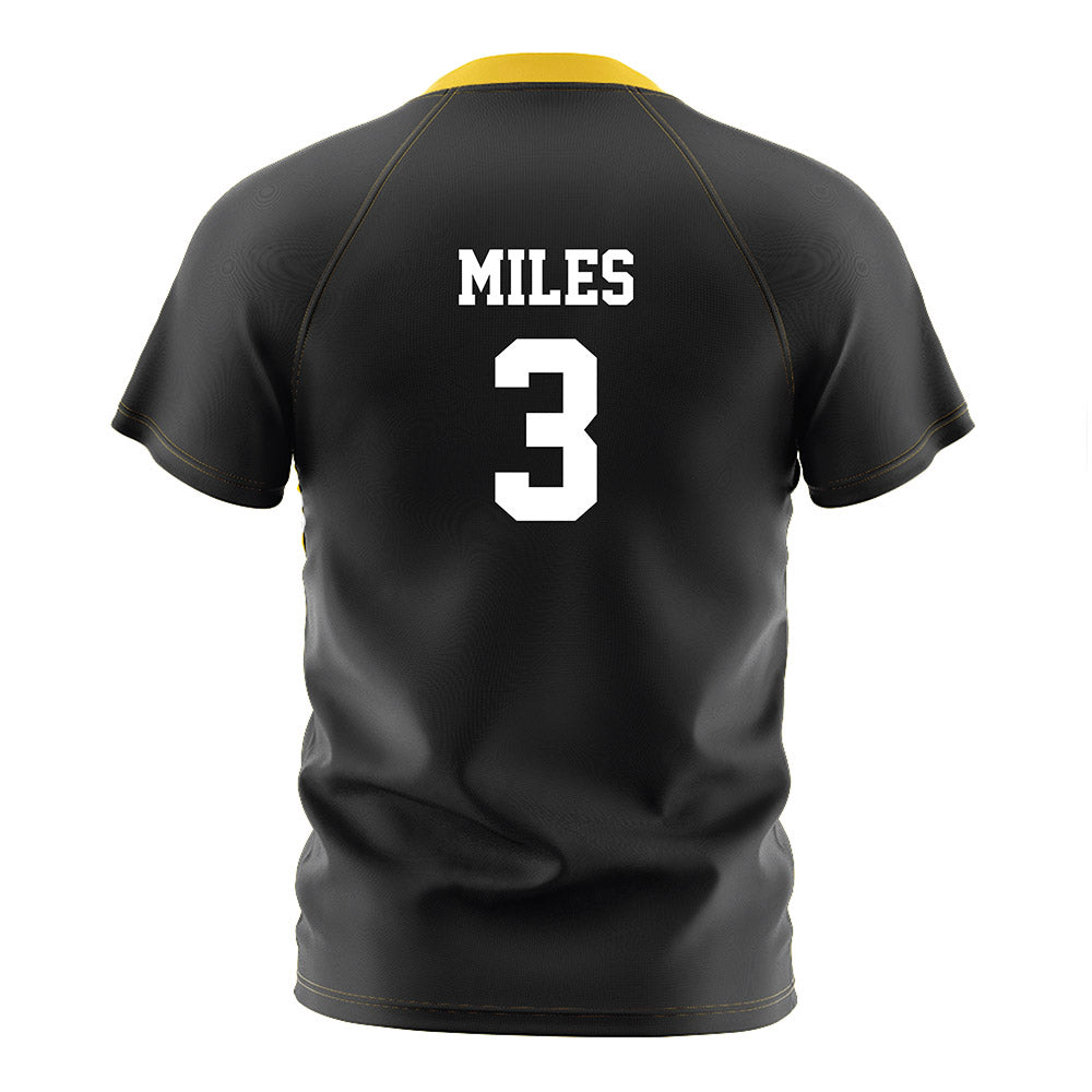 Centre College - NCAA Women's Soccer : Ashlyn Miles - Black Soccer Jersey-1