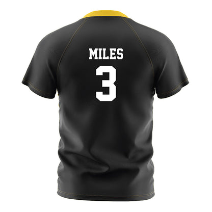 Centre College - NCAA Women's Soccer : Ashlyn Miles - Black Soccer Jersey-1