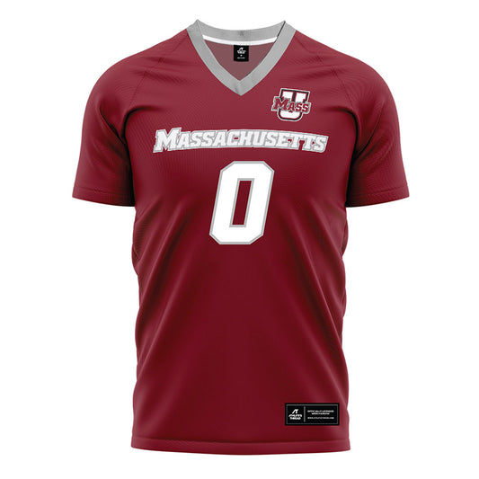 UMass - NCAA Men's Soccer : Dean Linden - Maroon Soccer Jersey-0