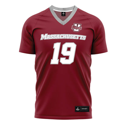 UMass - NCAA Men's Soccer : Brad Moccio - Maroon Soccer Jersey