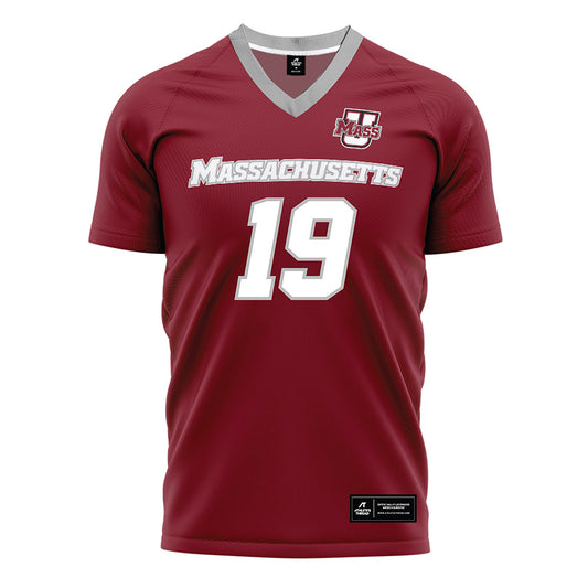 UMass - NCAA Men's Soccer : Brad Moccio - Maroon Soccer Jersey