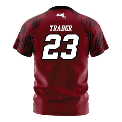 UMass - NCAA Women's Soccer : Aline Traber - Maroon Soccer Jersey-1