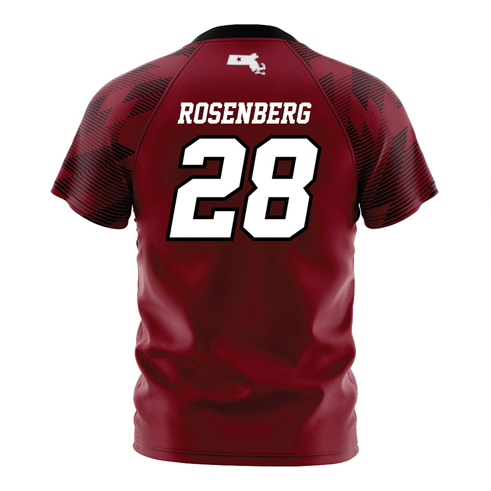 UMass - NCAA Women's Soccer : Julia Rosenberg - Maroon Soccer Jersey-1