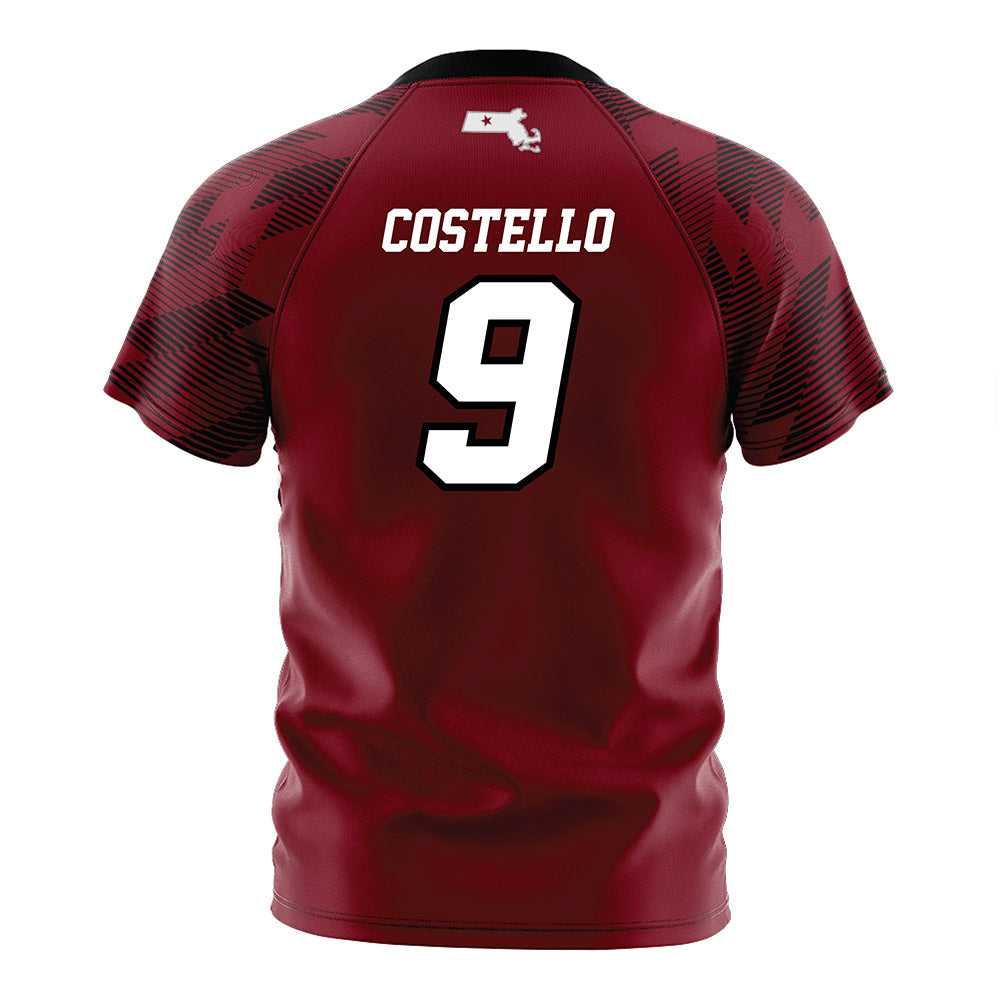 UMass - NCAA Women's Soccer : Peyton Costello - Maroon Soccer Jersey-1