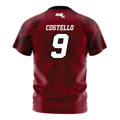 UMass - NCAA Women's Soccer : Peyton Costello - Maroon Soccer Jersey-1