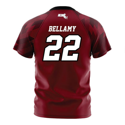 UMass - NCAA Women's Soccer : Morgan Bellamy - Maroon Soccer Jersey-1