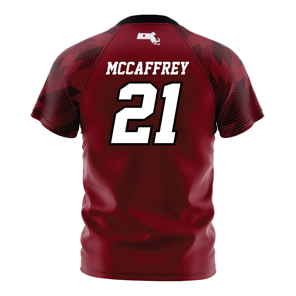 UMass - NCAA Women's Soccer : Annie McCaffrey - Maroon Soccer Jersey-1