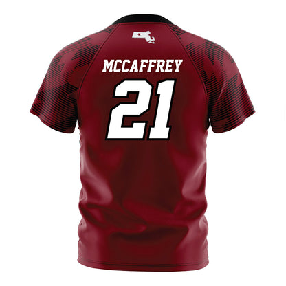 UMass - NCAA Women's Soccer : Annie McCaffrey - Maroon Soccer Jersey-1