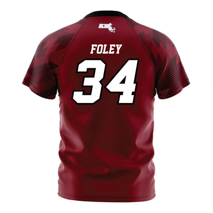 UMass - NCAA Women's Soccer : Maelyn Foley - Maroon Soccer Jersey-1