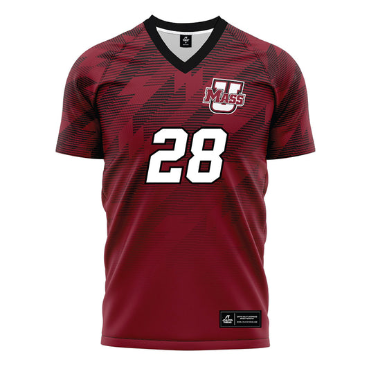 UMass - NCAA Women's Soccer : Julia Rosenberg - Maroon Soccer Jersey-0
