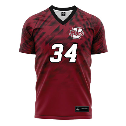 UMass - NCAA Women's Soccer : Maelyn Foley - Maroon Soccer Jersey-0