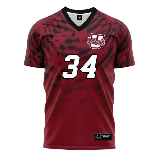 UMass - NCAA Women's Soccer : Maelyn Foley - Maroon Soccer Jersey-0