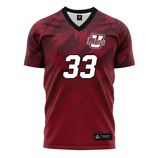 UMass - NCAA Women's Soccer : Lexi Terry - Maroon Soccer Jersey-0