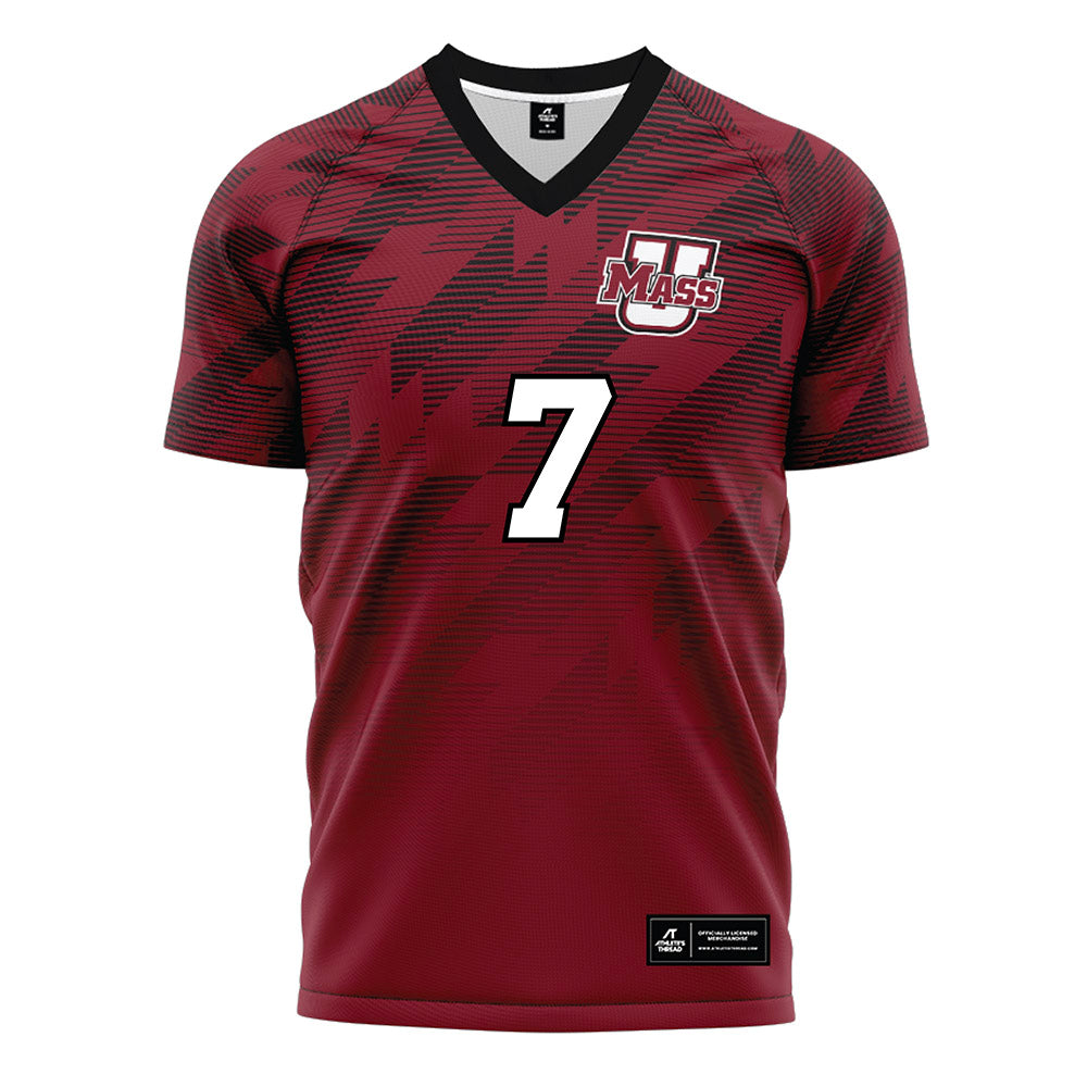 UMass - NCAA Women's Soccer : Kaila Steen - Maroon Soccer Jersey-0