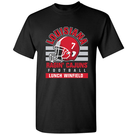 Louisiana - NCAA Football : Lunch Winfield - Classic Fashion Shersey T-Shirt-0