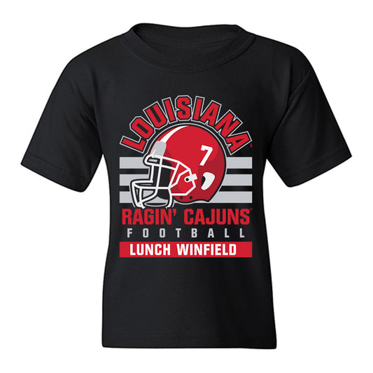 Louisiana - NCAA Football : Lunch Winfield - Classic Fashion Shersey Youth T-Shirt-0
