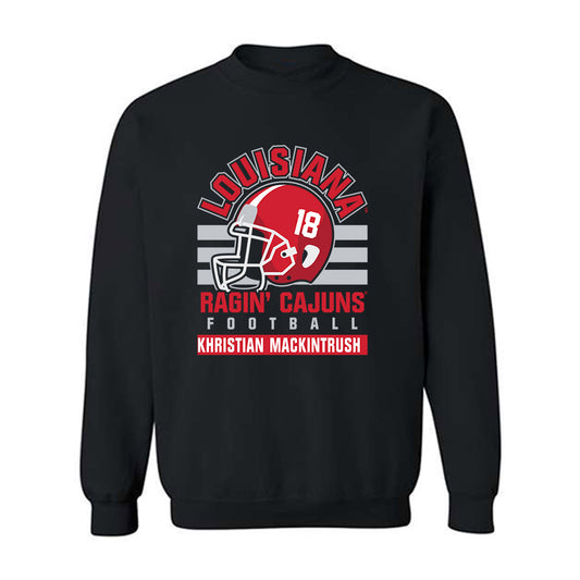Louisiana - NCAA Football : Khristian Mackintrush - Classic Fashion Shersey Crewneck Sweatshirt-0