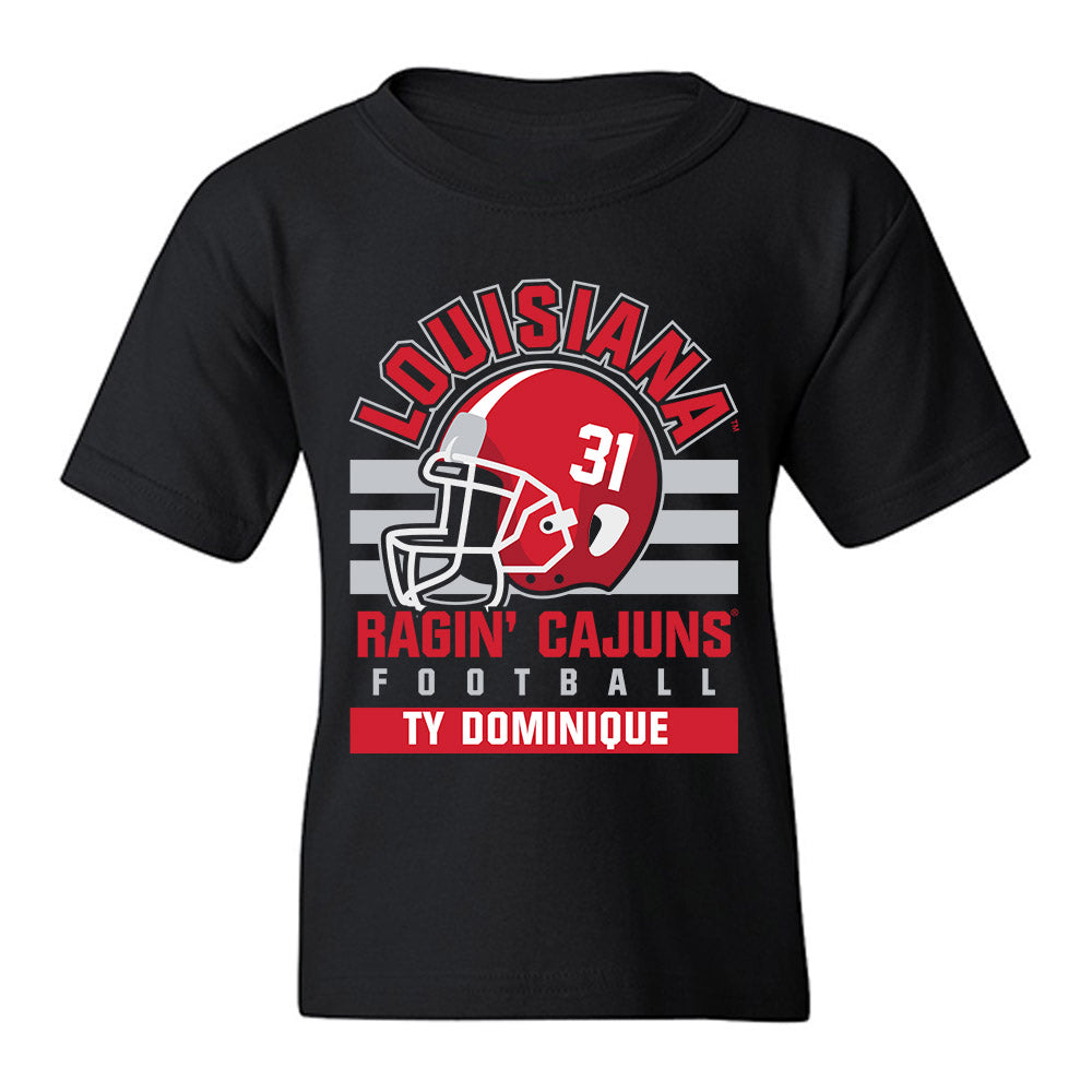 Louisiana - NCAA Football : Ty Dominique - Classic Fashion Shersey Youth T-Shirt-0