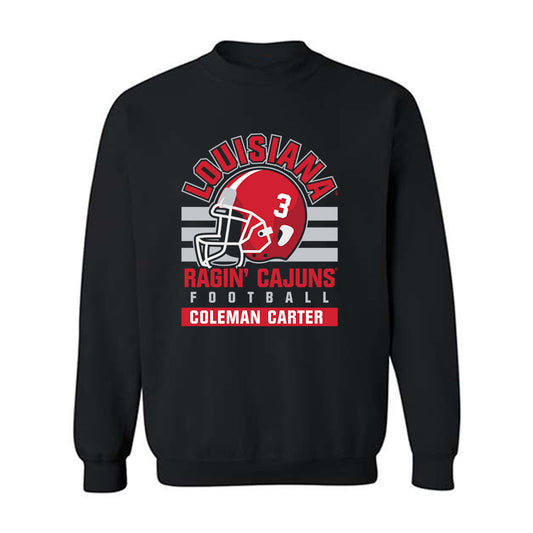 Louisiana - NCAA Football : Coleman Carter - Classic Fashion Shersey Crewneck Sweatshirt-0