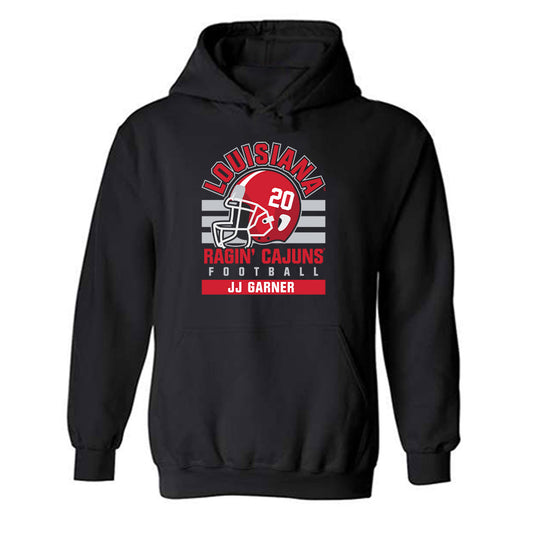 Louisiana - NCAA Football : Jj Garner - Classic Fashion Shersey Hooded Sweatshirt-0