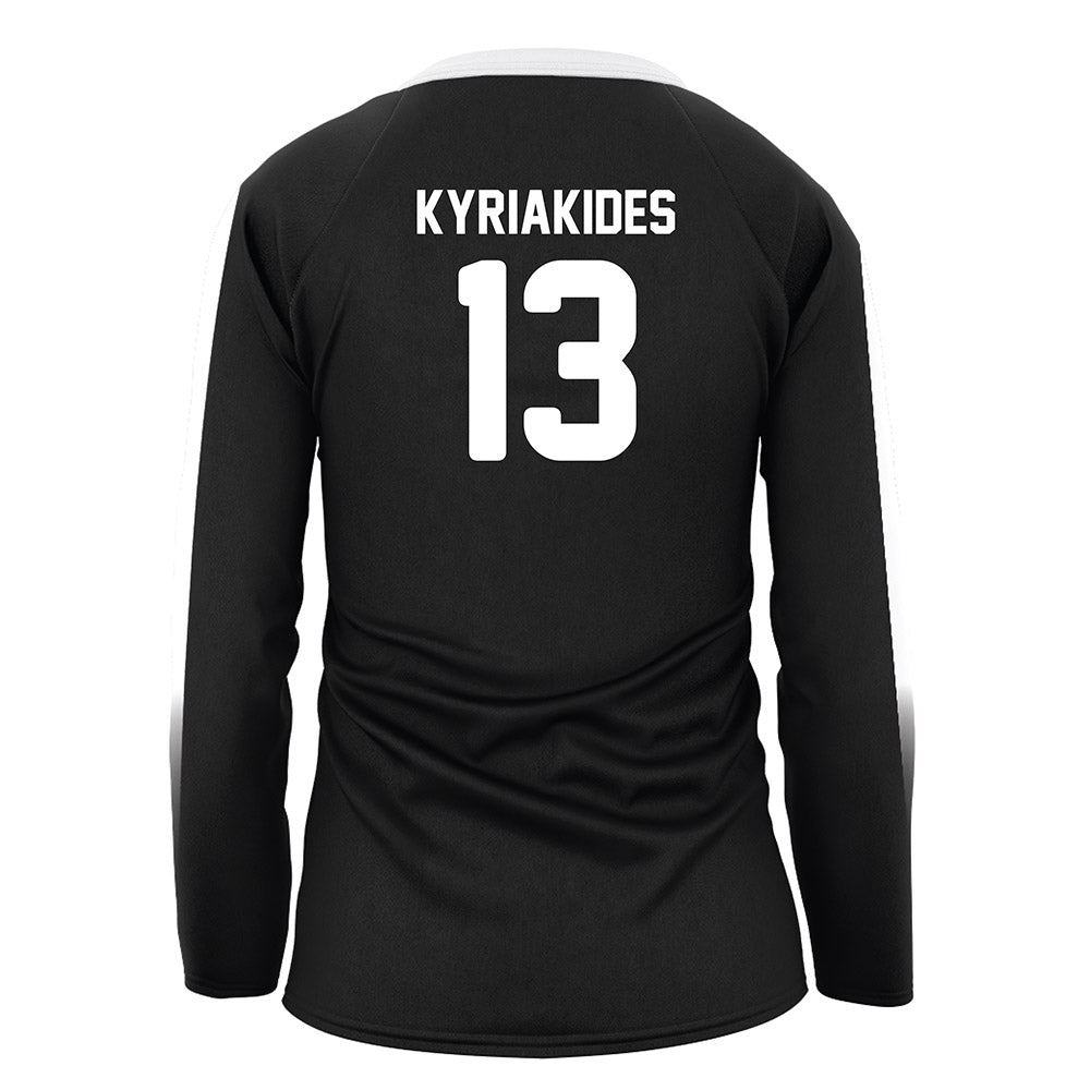 Alabama - NCAA Women's Volleyball : Maggie Kyriakides - Black Volleyball Jersey-2