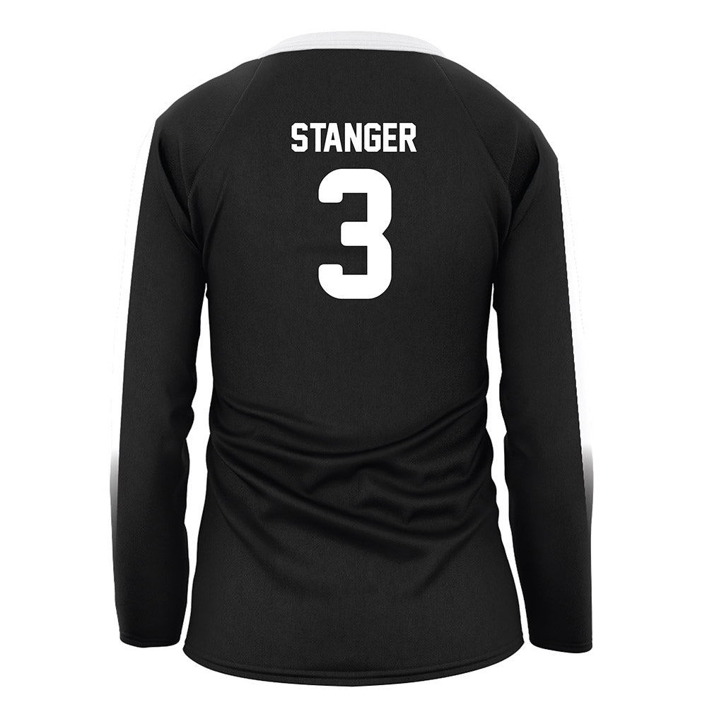 Alabama - NCAA Women's Volleyball : Trinity Stanger - Black Volleyball Jersey-3
