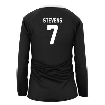 Alabama - NCAA Women's Volleyball : Sarah Stevens - Black Volleyball Jersey-2