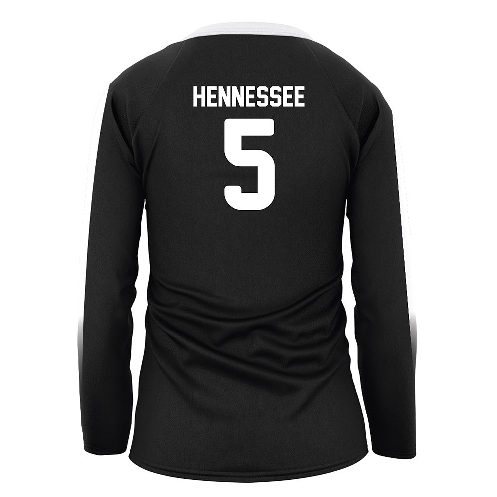 Alabama - NCAA Women's Volleyball : Laney Hennessee - Black Volleyball Jersey-3