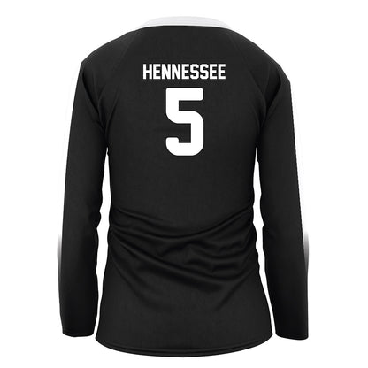 Alabama - NCAA Women's Volleyball : Laney Hennessee - Black Volleyball Jersey-3