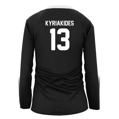 Alabama - NCAA Women's Volleyball : Maggie Kyriakides - Black Volleyball Jersey-3