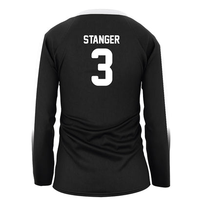 Alabama - NCAA Women's Volleyball : Trinity Stanger - Black Volleyball Jersey-2