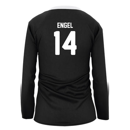 Alabama - NCAA Women's Volleyball : Addison Engel - Black Volleyball Jersey-3