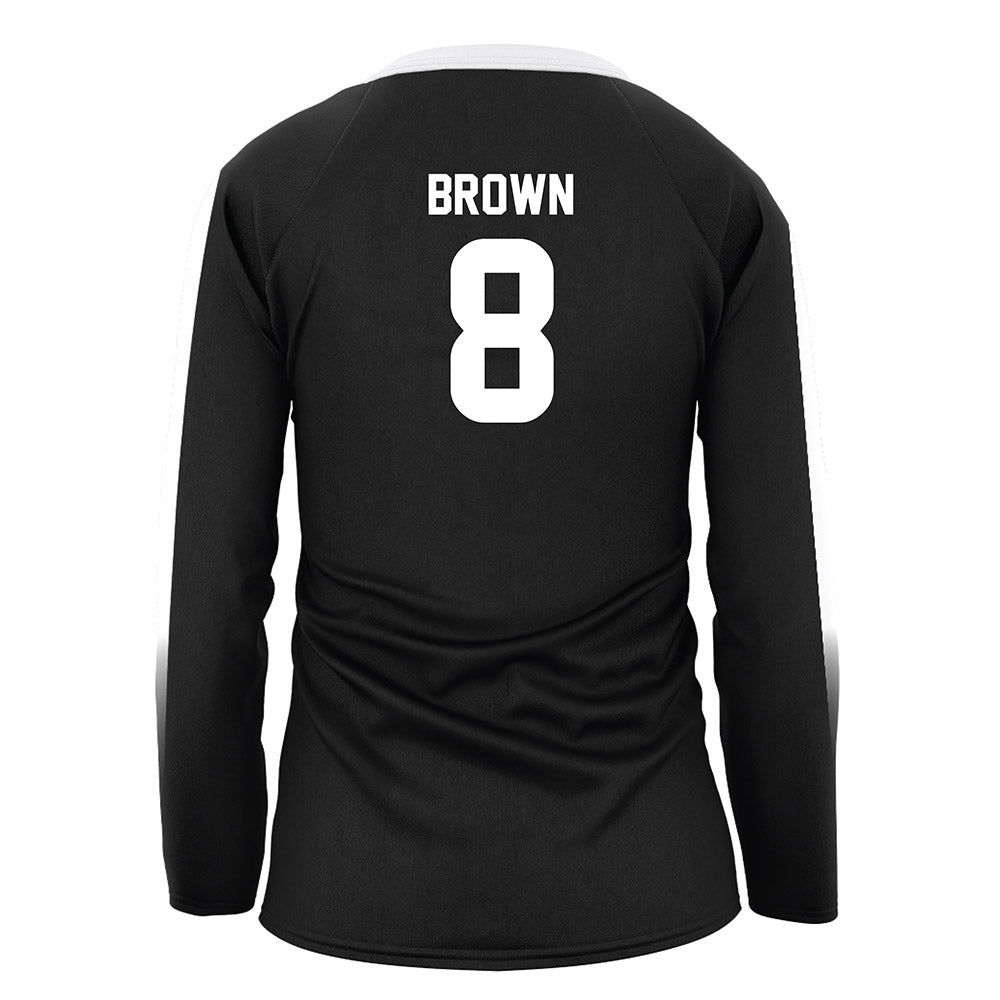 Alabama - NCAA Women's Volleyball : Lindsey Brown - Black Volleyball Jersey-1