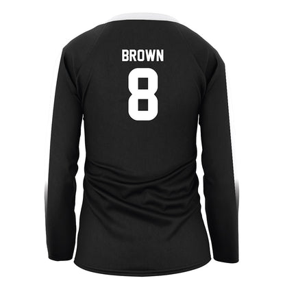 Alabama - NCAA Women's Volleyball : Lindsey Brown - Black Volleyball Jersey-1