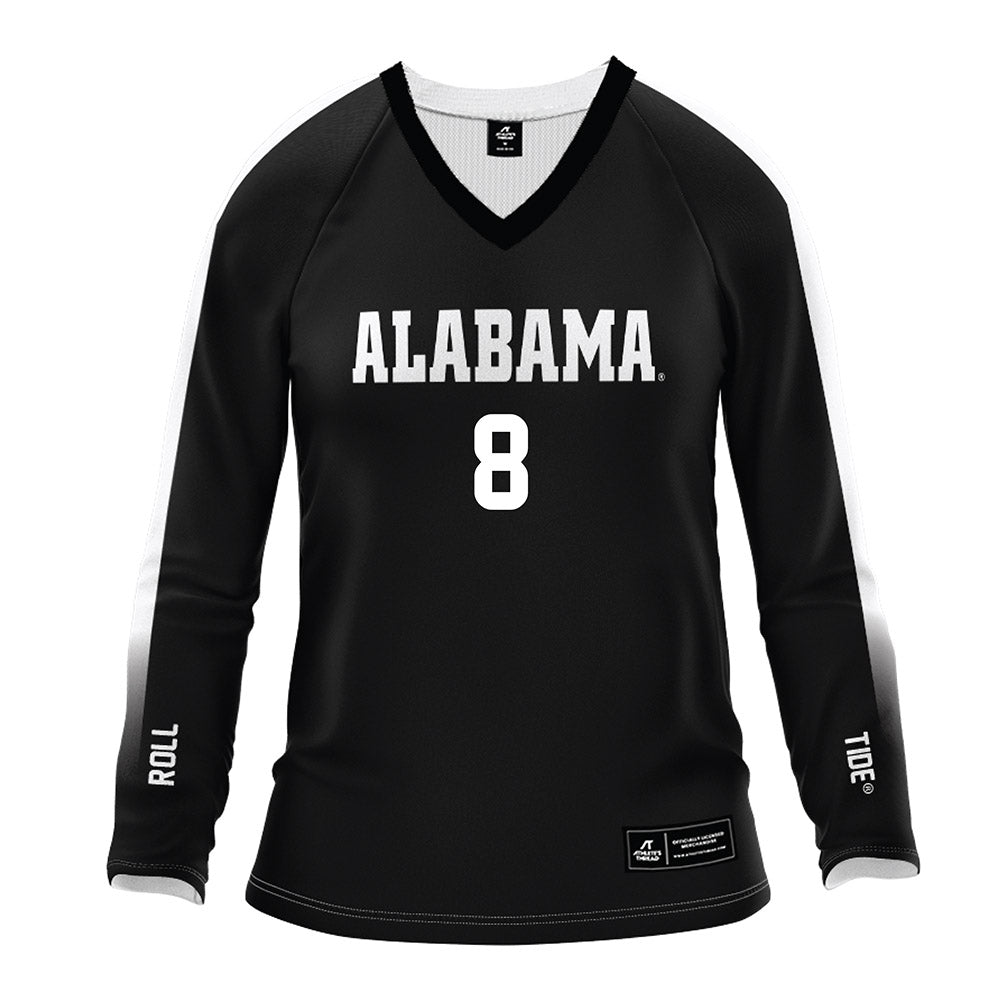 Alabama - NCAA Women's Volleyball : Lindsey Brown - Black Volleyball Jersey-0