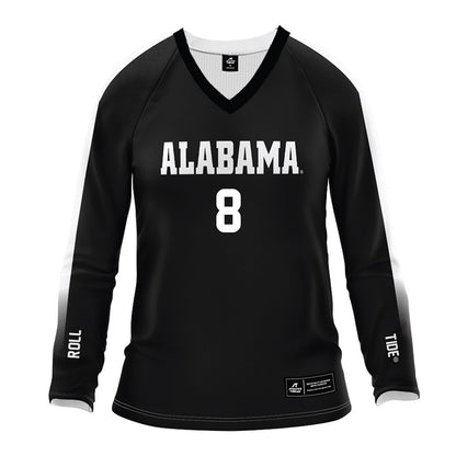 Alabama - NCAA Women's Volleyball : Lindsey Brown - Black Volleyball Jersey-0
