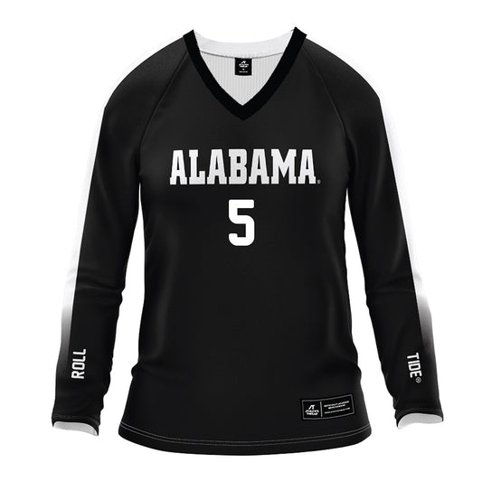 Alabama - NCAA Women's Volleyball : Laney Hennessee - Black Volleyball Jersey-0
