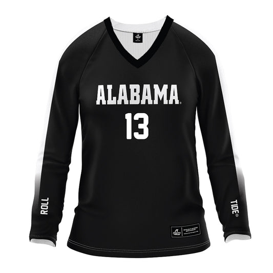 Alabama - NCAA Women's Volleyball : Maggie Kyriakides - Black Volleyball Jersey-0